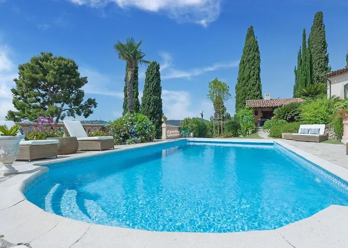 Villa Sea View With Pool Vallauris